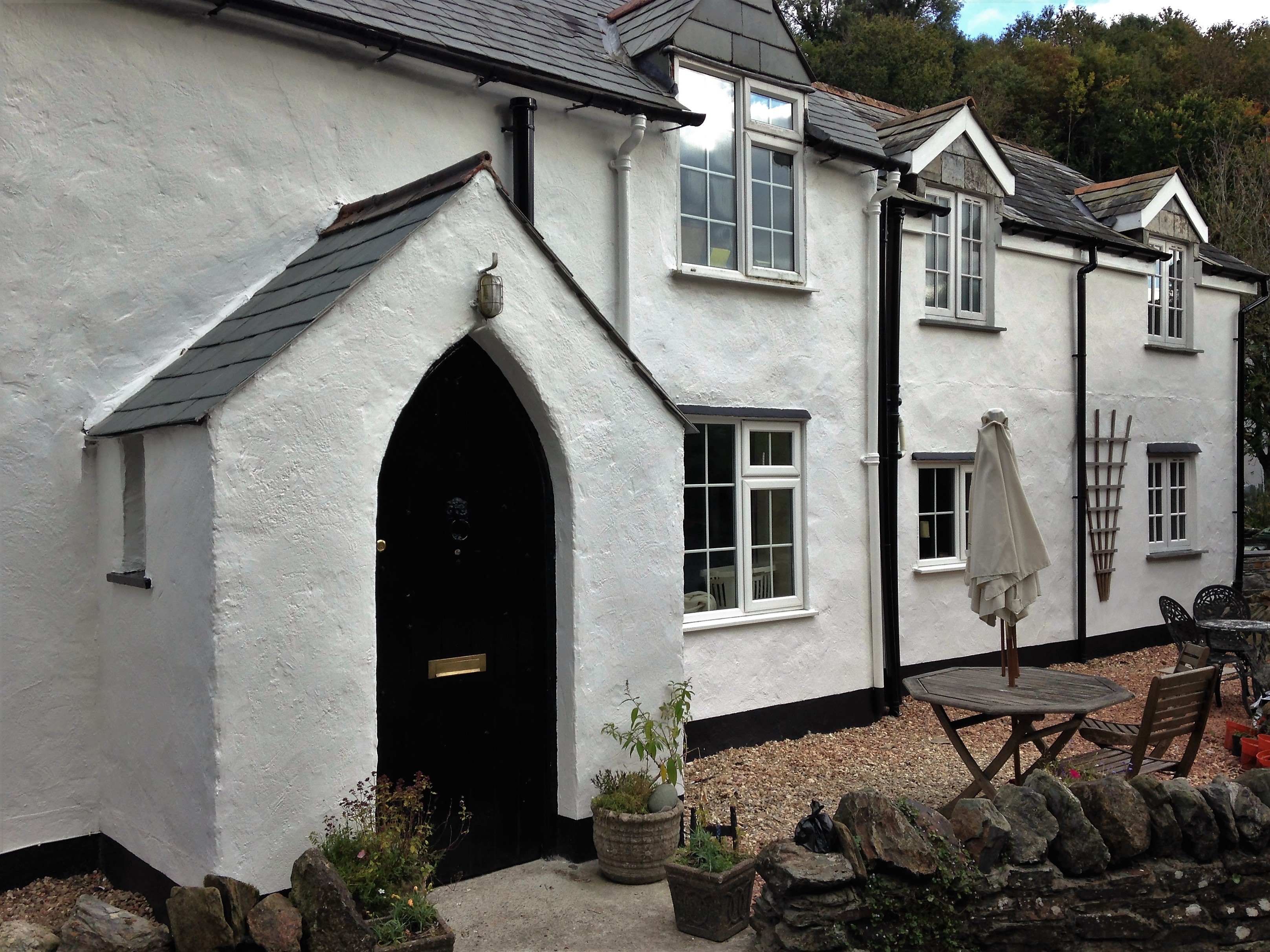 new painted exterior.