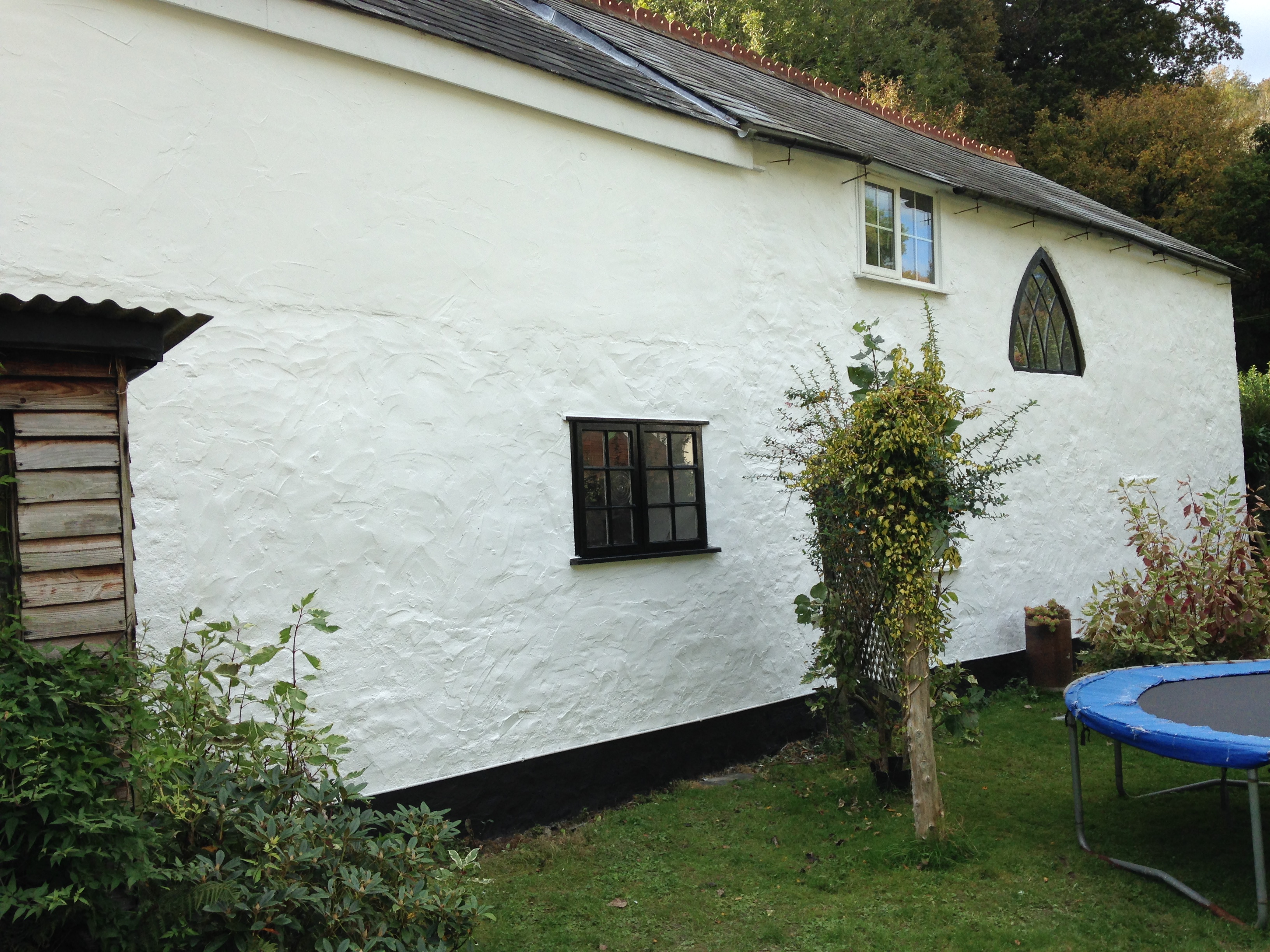 new painted exterior.