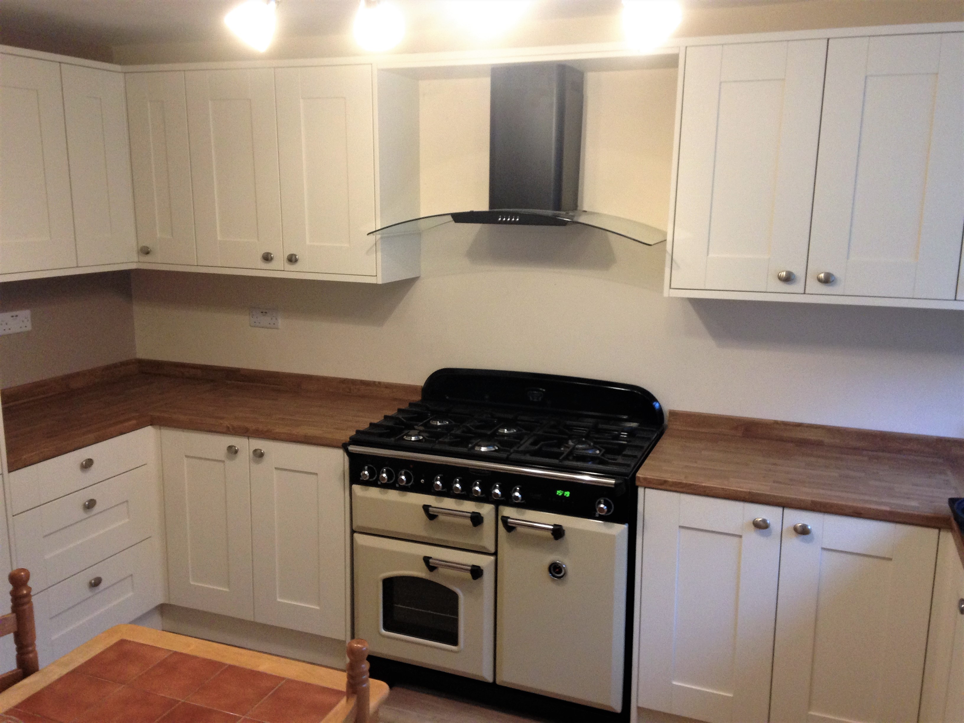 new fitted kitchen.